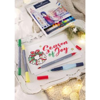 Faber-Castell Goldfaber Aqua Dual Marker 6er Etui Lettering